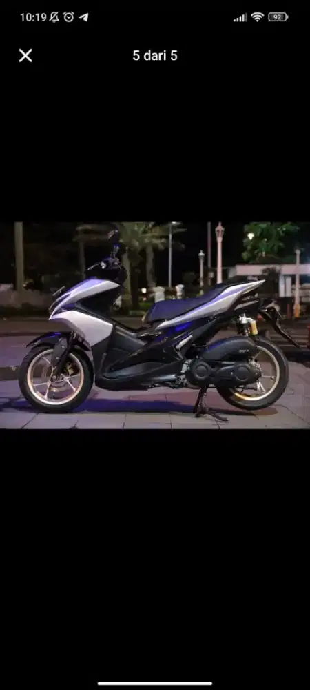For sale / TT / BT
Aerox 155 tahun 2019 
Kondisi 
•Mesin normal