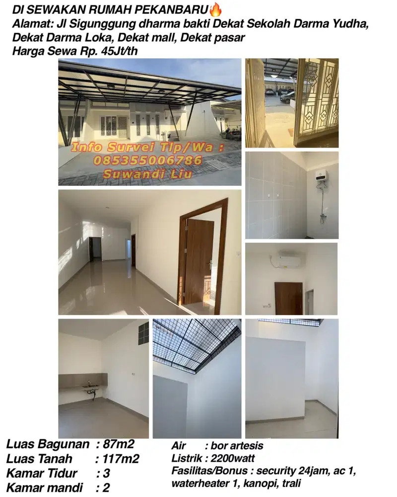 Di sewakan rumah jln.sigunggung