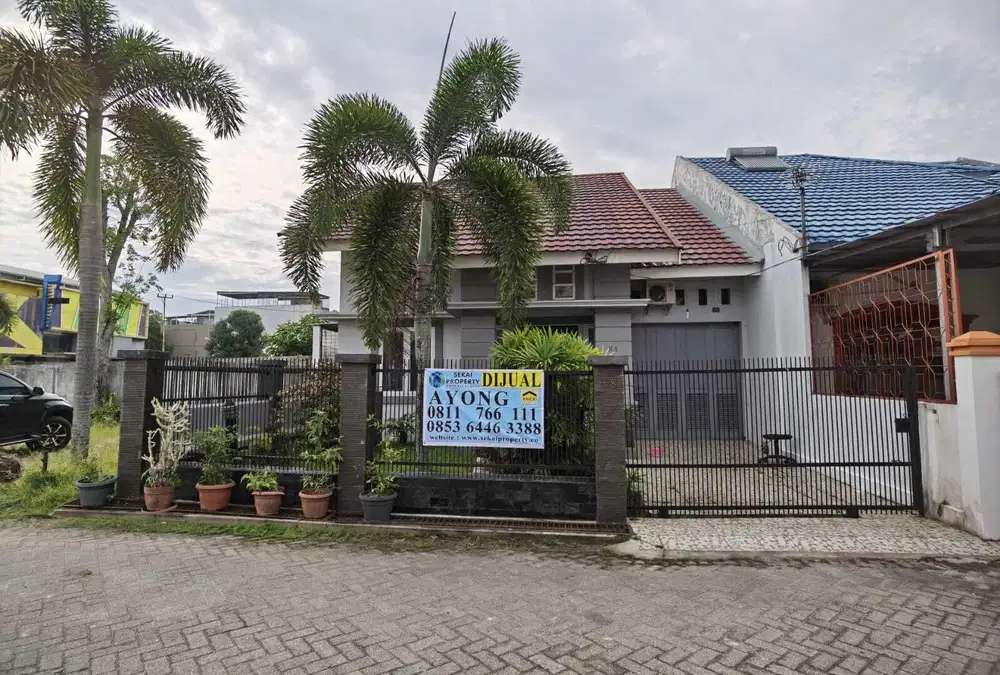 Rumah Cantik, Murah, Tengah Kota Dkt Living World Jl. Tambusai