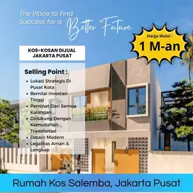 Di jual rumah kos di salemba