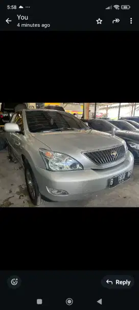 Toyota Harrier G th 2005 matic original