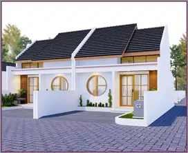 Rumah Murah Jogja One Gate System Desain Jepang Dkt Brimob