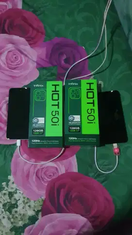 Jual hp infinix not 50i fulset