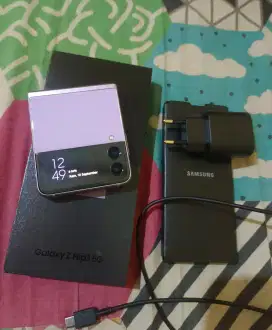 Samsung z flip 3 lavender 8/256gb 5g fullset josss