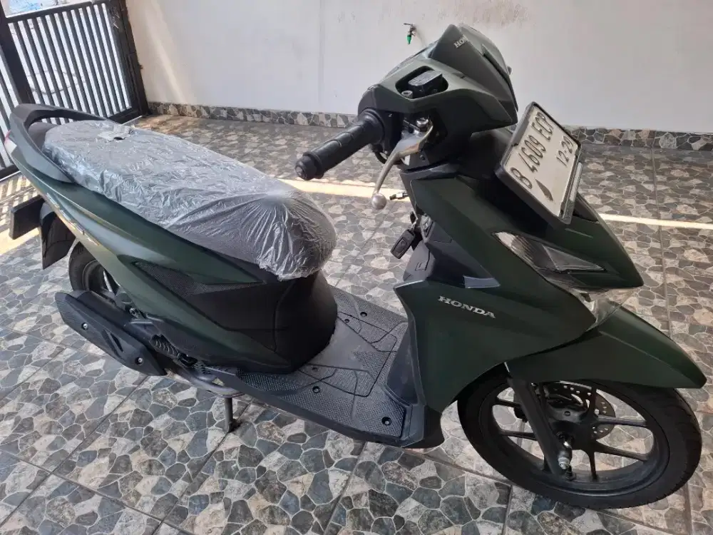 Km 9rb keyless, honda beat deluxe CBS iss LED 2024 bln 12 pajakpanjang