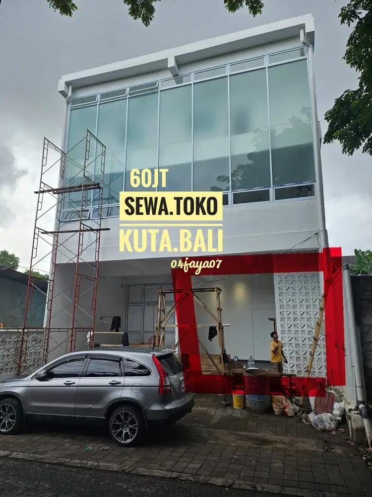 Kontrak sewa rent toko ruang usaha di Kuta Denpasar bali
