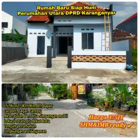 Rumah Baru, Siap Huni Karanganyar Kota