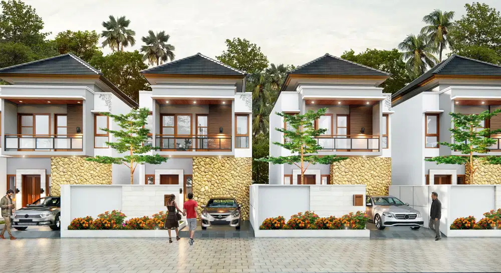 rumah baru 2 lantai, harga murah,lokasi di nusa dua benoa