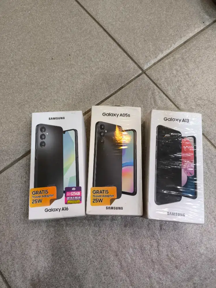 BOX/DUS  SAMSUNG GALAXY A13 , A16. DAN A05s ORIGINAL PRELOVED