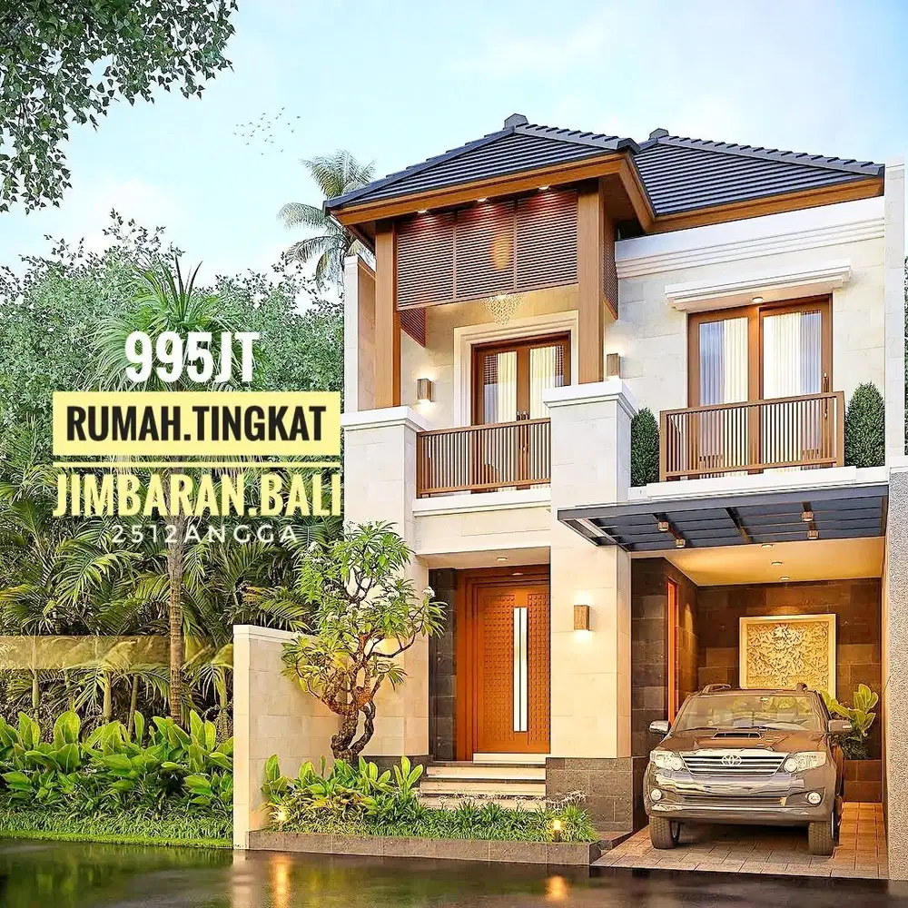 Jual Rumah Tingkat Cluster dekat Universitas Udayana Jimbaran Bali