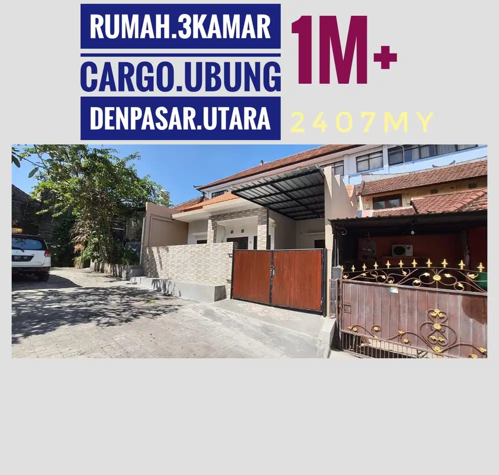 Jual Rumah Baru Ready Cargo Ubung Denpasar Bali