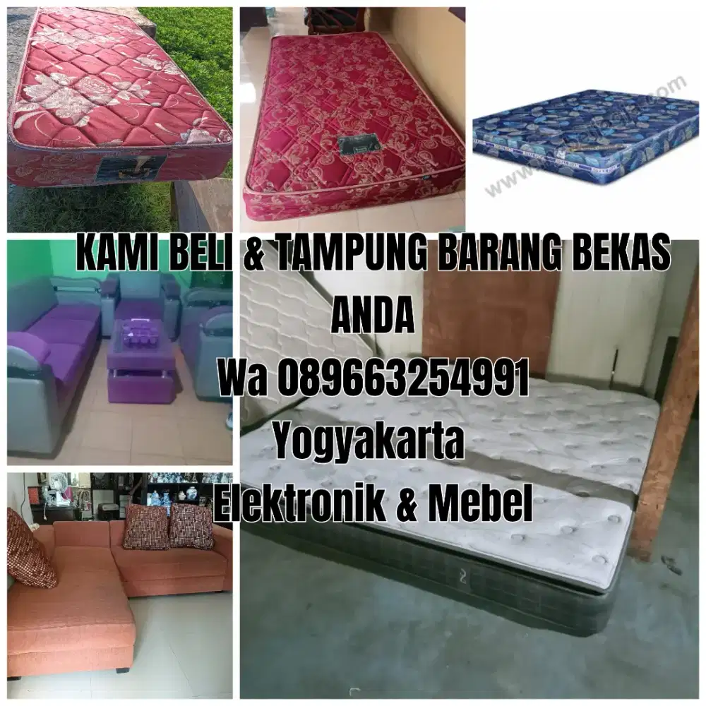 Kami Siap Jual Beli Springbed Sofa kasur busa bekas anda