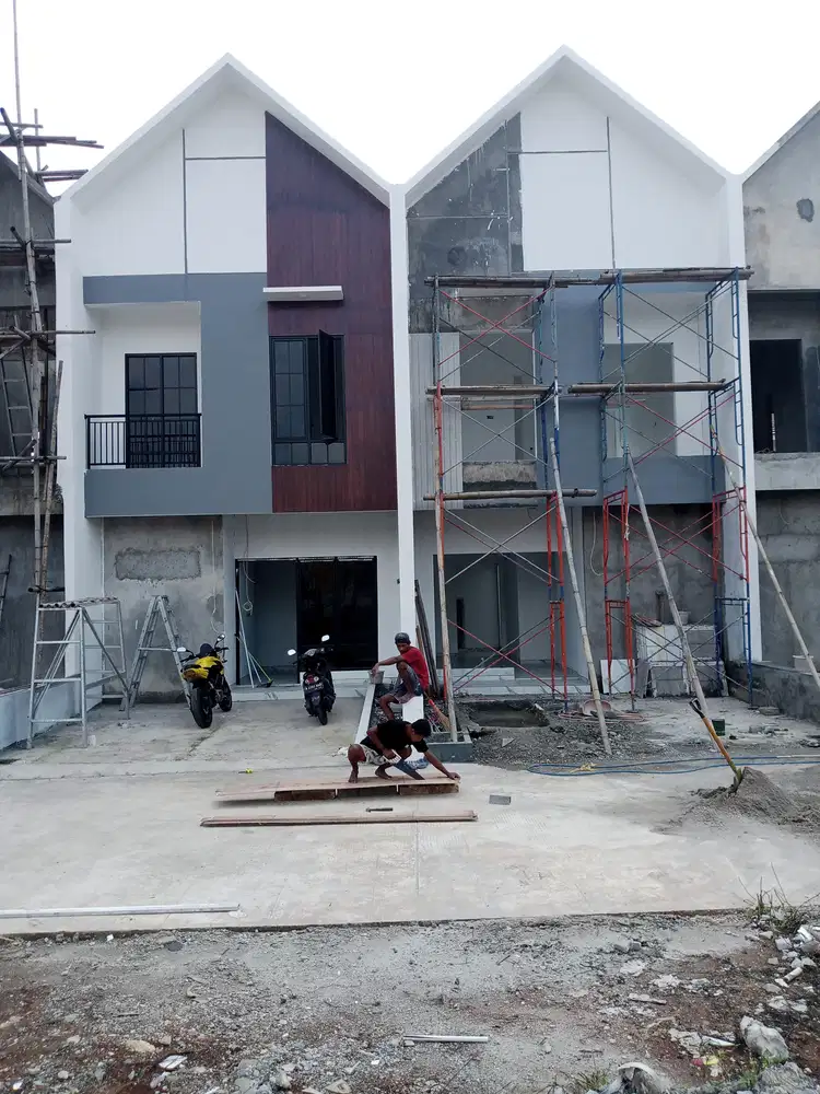 Rumah cluster mewah 2 lantai siap huni dekat LRT cibubur