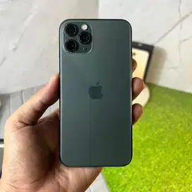 Iphone 11 Pro 64 Gb  Green Inter All Operator Fungsi Normal Mulus
