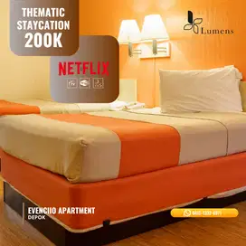 Staycation Apartemen Evenciio Thematic Depok