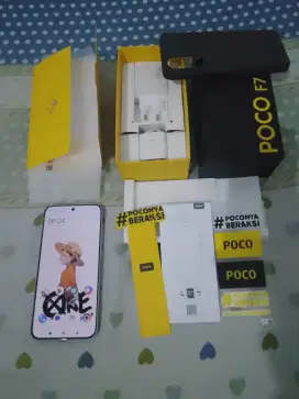 Handphone Poco F7 White 99% Like New dan Fullset (Nego Pertamax)