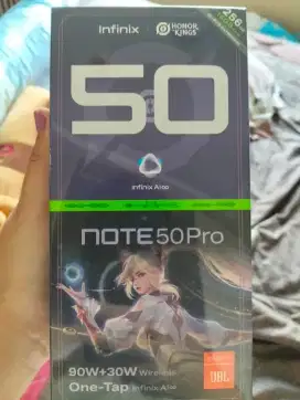 Hp baru segel Infinix Note 50 Pro 256+8gb