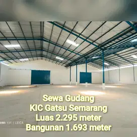Sewa Gudang KIC Gatsu Ngalihan Semarang 2.295 meter