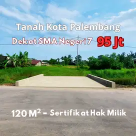 Tanah Murah di Palembang Jl. Irigasi Sekojo: SHM