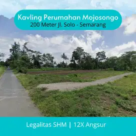 Dijual Tanah Kavling Siap Bangun di Mojosongo, Dekat Exit Tol Boyolali
