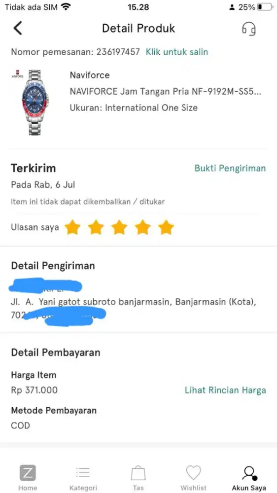 Jual jam naviforce
