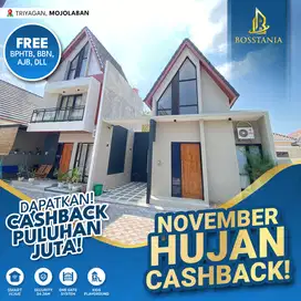 Rumah Desain Modern Mewah Termurah Bergaya Skandinavian Dekat UNS