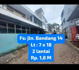 RUKO DIJUAL JALAN BANDANG