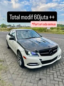 Mercy C200 CGI Facelift | Modif 60jutaan | Siap mejeng