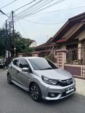 {Odo 19 ribuan ‼️} Honda Brio E 1.2 Manual 2022 Silver