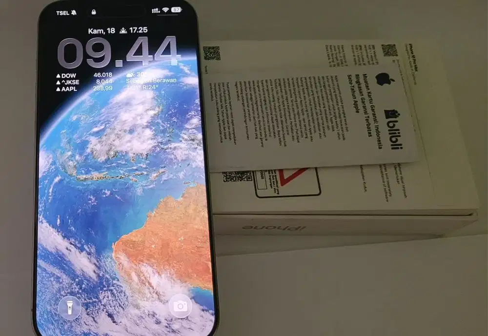 Jual Apple Iphone 16 Pro Max 256 Garansi Resmi Surabaya