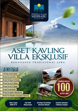 Aset Kavling Villa Ekslusif Nuansa Tradisional Jawa