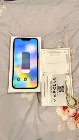 Dijual Iphone 13 Green 128GB Resmi Ibox Minus tidak mulus