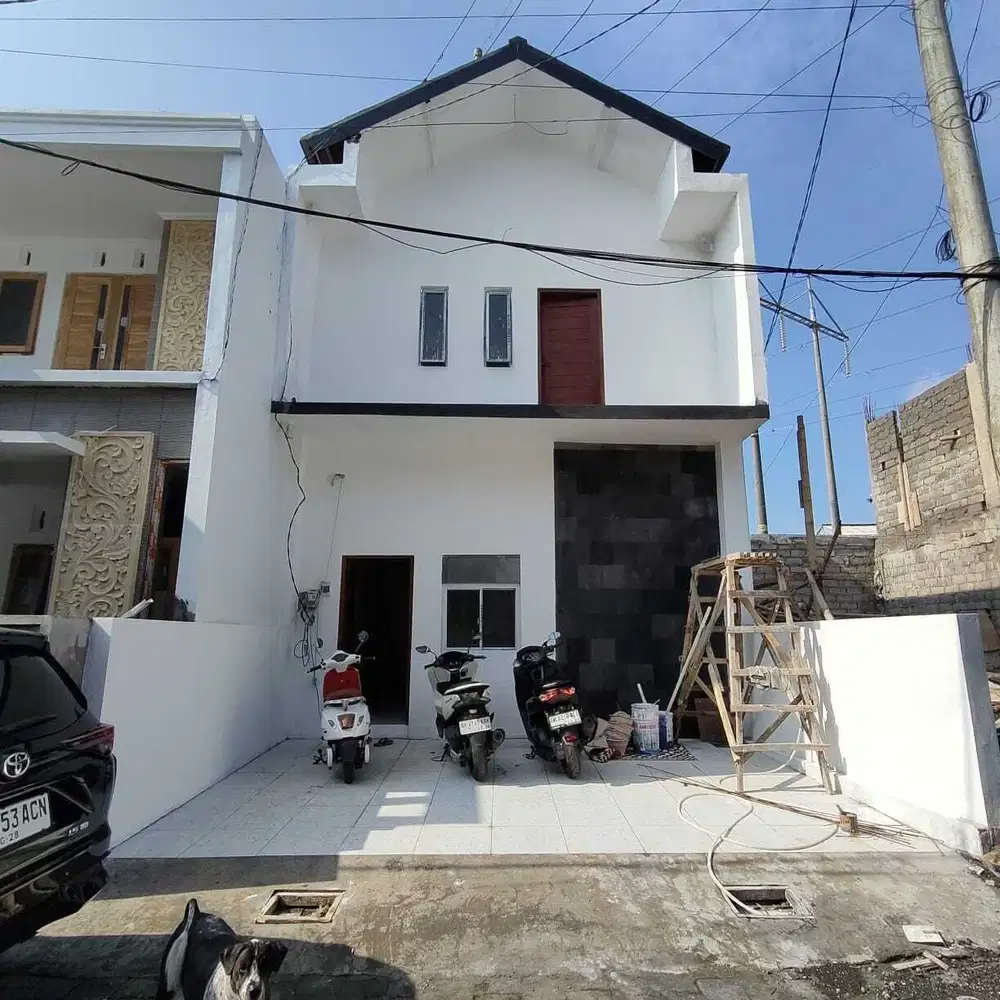 dijual rumah scandinavian style lantai 2 pemogan