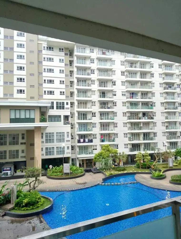 Apart 1 Kamar Tidur View Kolam Renang