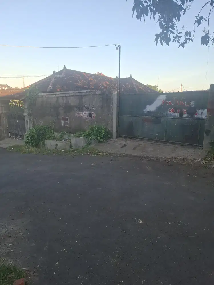 DIJUAL TANAH SIAP BANGUN LOKASI JALAN KARANG SARI GATSU BARAT