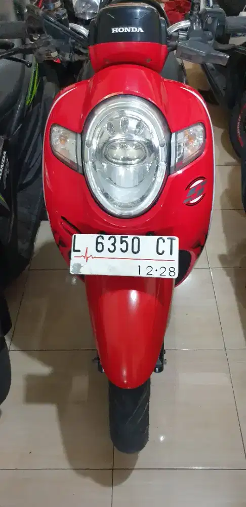 Scoopy sporty th 2018 mulus pjk baru