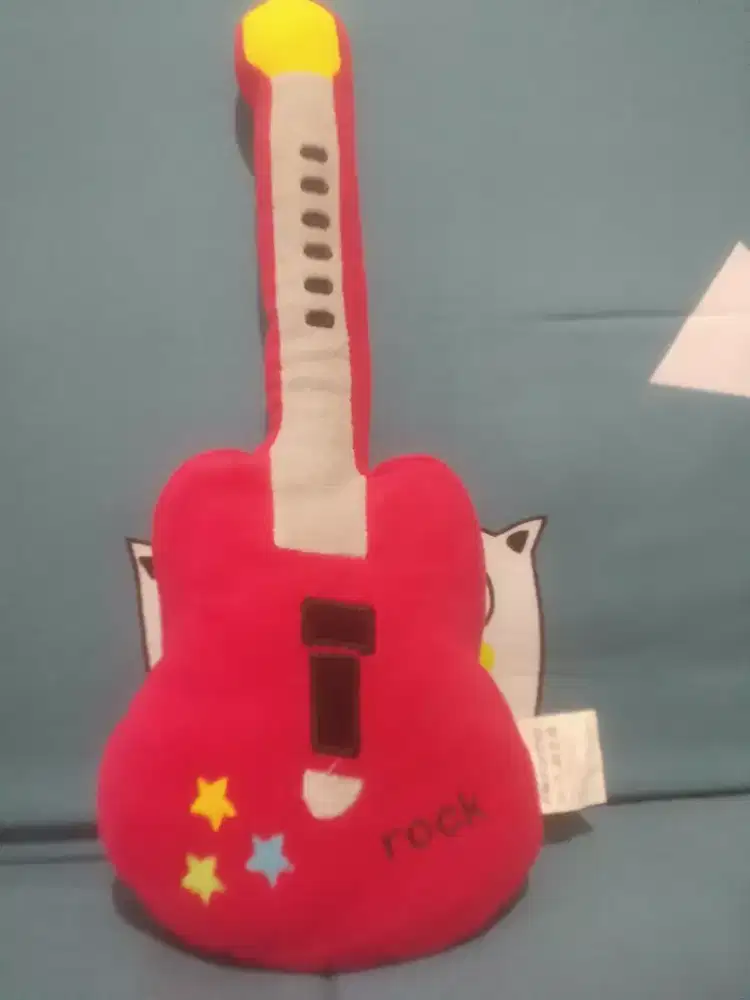 Boneka anak karakter gitar lucu imut
