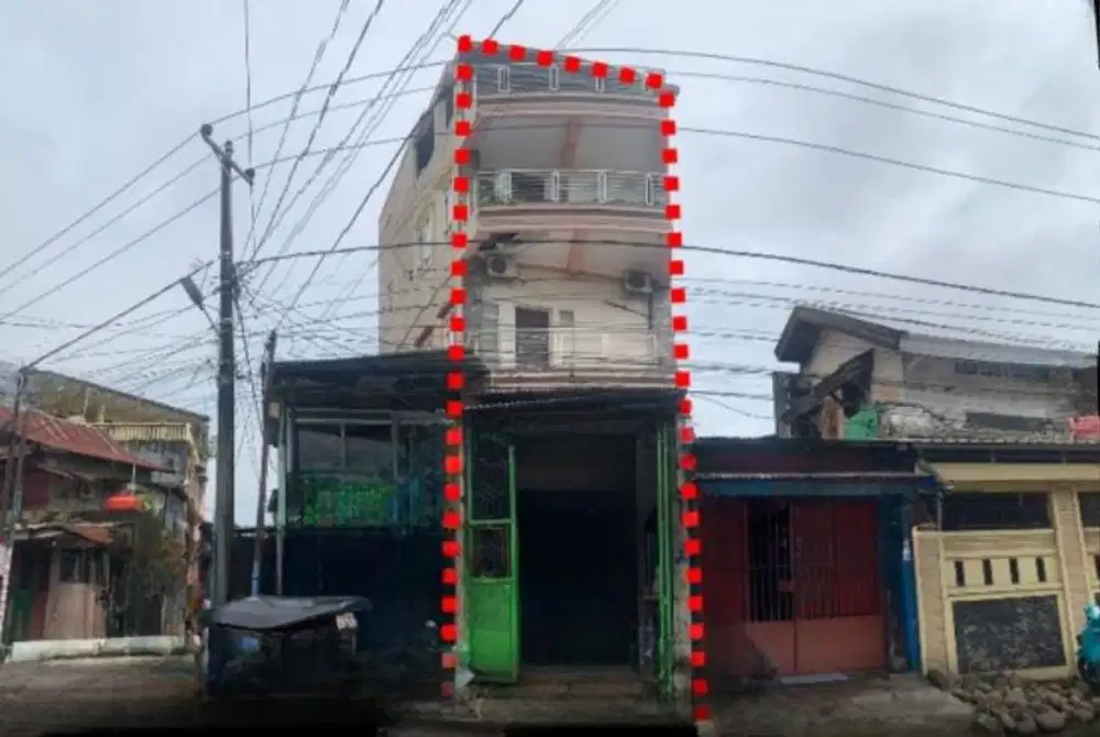 Dijual Ruko Makassar sekitar Jalan AP Pettarani, Jl Abubakar Lambogo