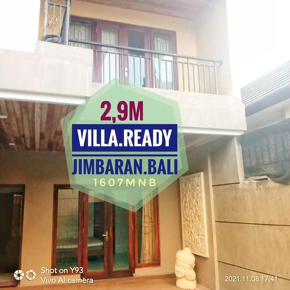 Jual Villa Ready Jimbaran Bali