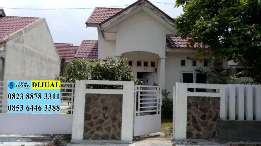 Dijual / Disewakan Rumah semi furnish  Jl. Melati Indah, Pekanbaru