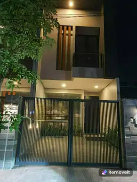 Fj115 Dijual Rumah Gress 2 Lantai di Manyar Jaya Termurah dipasaran