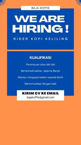 DRIVER KOPI KELILING