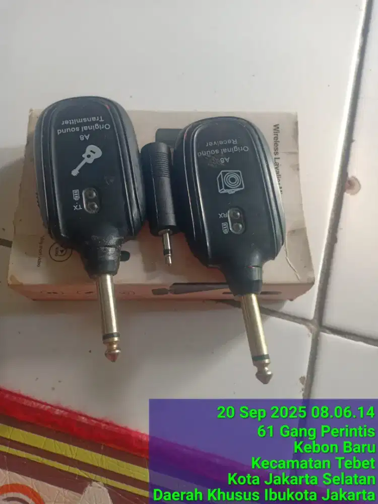 Jual aja dari pada GK kepake lagi Jack Wireless gitar