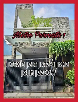 Wilson Rumah terawat siap huni di metro permata 1