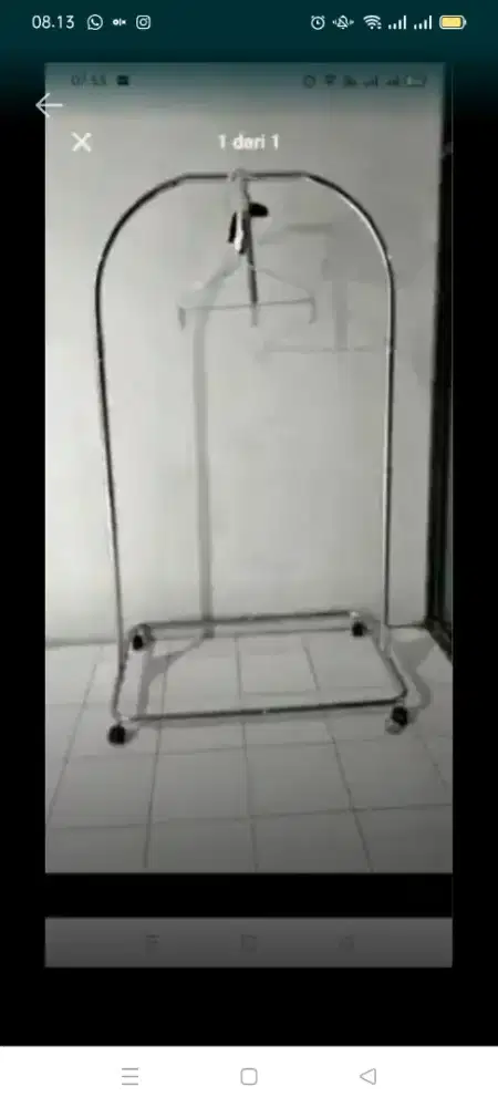 Dijual ayunan besi bayi masih bagus