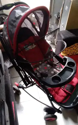 Jual stroller msh mulus PLIKO Lokasi central No3cilebut raya