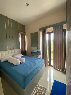 Di jual villa modern batu strategis