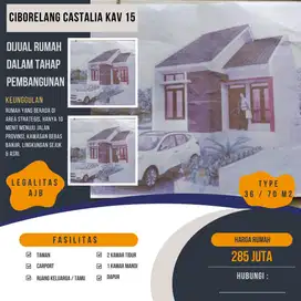 DIJUAL RUMAH MINIMALIS MURAH HANYA 1 UNIT,LOK. CINUNUK
