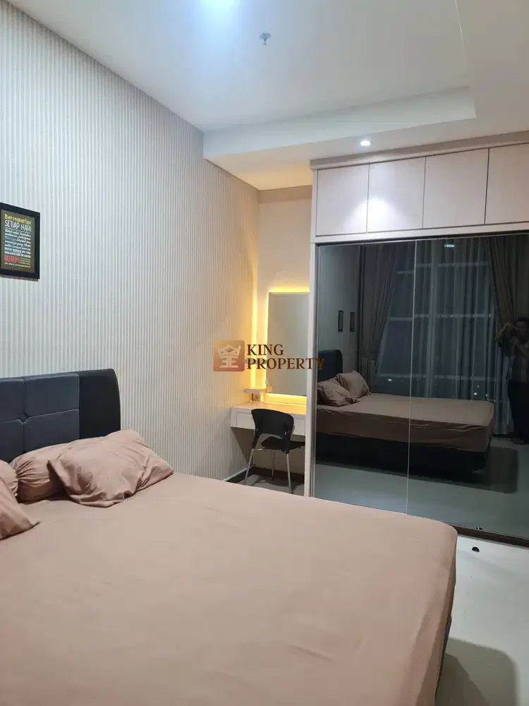 Jarang Ada! 1BR Minimalis Furnished View Kota Green Bay Pluit