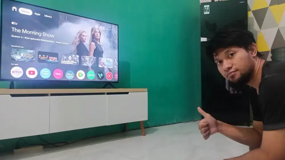 TCL 43A18 Google TV 43 4K UHD | Murah, Mulus Seperti Baru